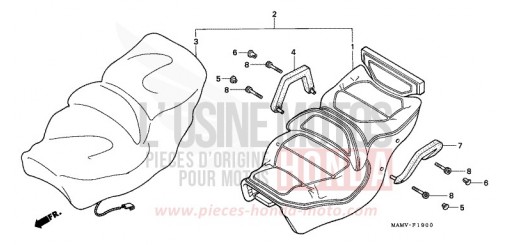 SIEGE GL1500SEW de 1998